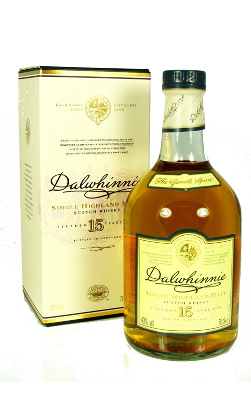 WHISKY DALWHINNIE 15 ANNI