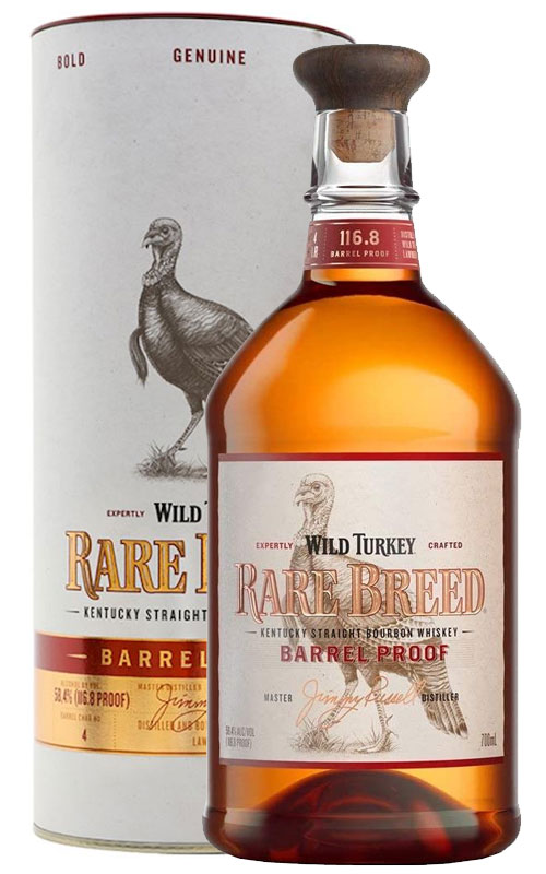 WILD TURKEY RARE BREED BOURBON WHISKEY