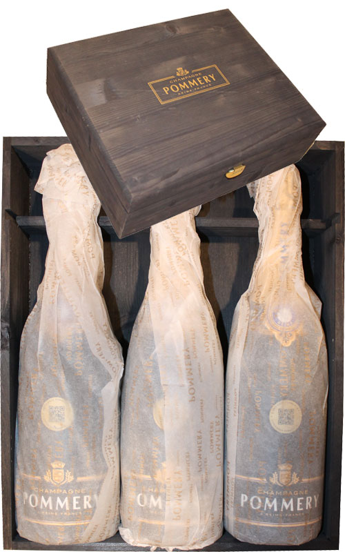 CHAMPAGNE POMMERY 3 BOTTIGLIE