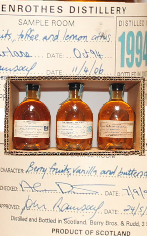 GLENROTHES SCOTCH WHISKY CONFEZIONE REGALO