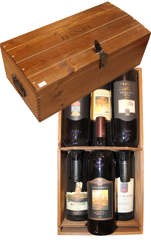 FORZIERE BANFI 6 BOTTIGLIE