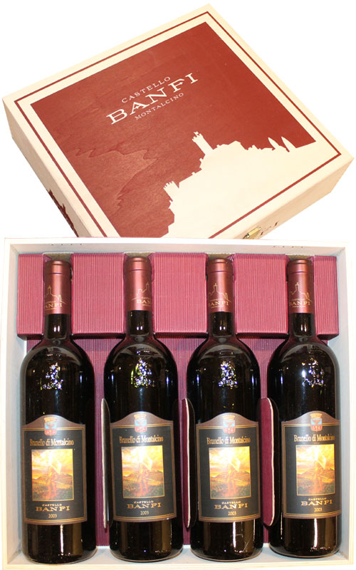 4 BRUNELLO DI MONTALCINO BANFI 2005