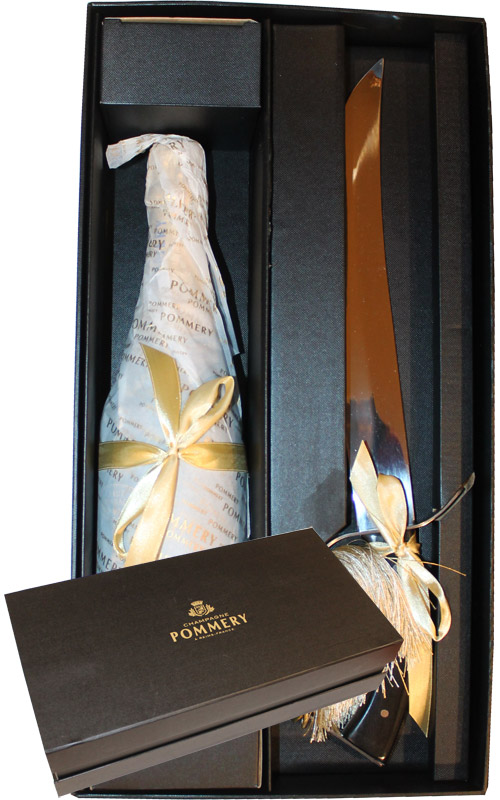 CHAMPAGNE POMMERY APANAGE CON SCIABOLA