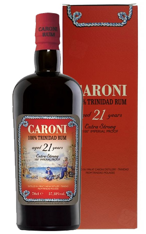RUM CARONI 21 ANNI EXTRA STRONG
