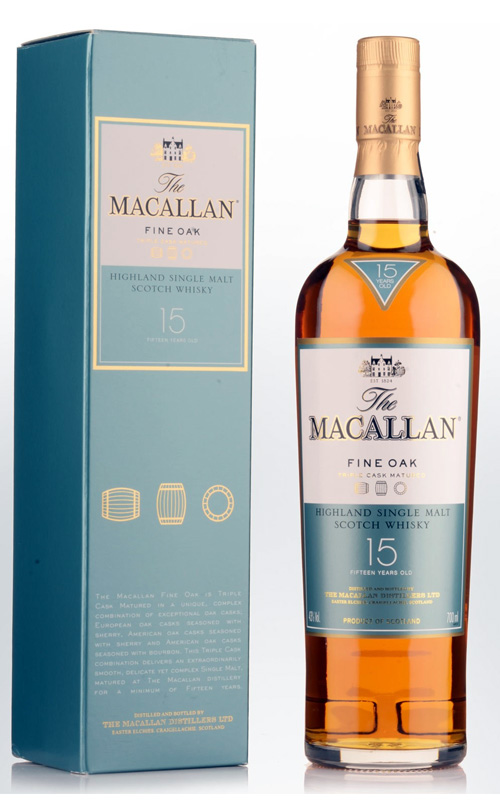 WHISKY MACALLAN FINE OAK 15 ANNI