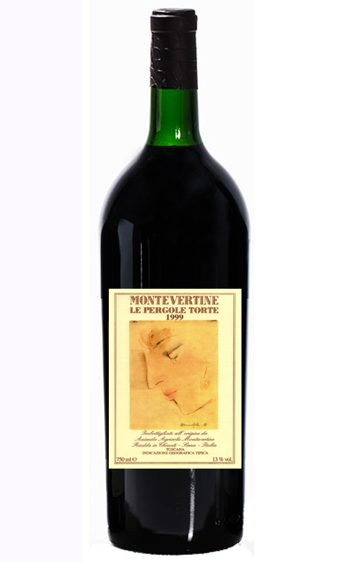 MONTEVERTINE LE PERGOLE TORTE 1999 MAGNUM Lt. 1,5