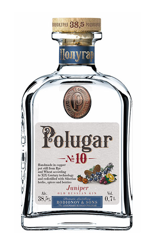 GIN POLUGAR N°10 JUNIPER