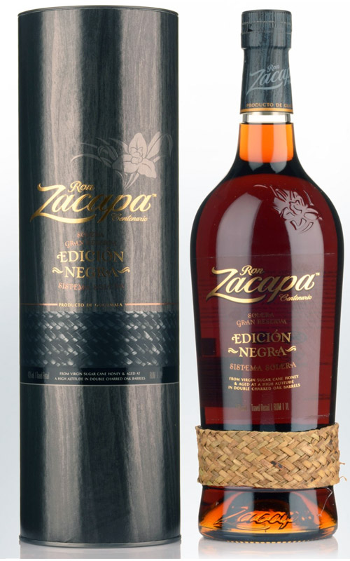 RUM ZACAPA EDICION NEGRA