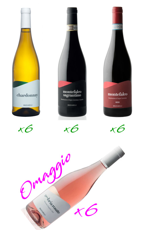 BRIZIARELLI 18 BOTTIGLIE +6 OMAGGIO!!!