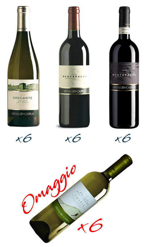 CAPRAI 18 BOTTIGLIE +6 OMAGGIO!!!