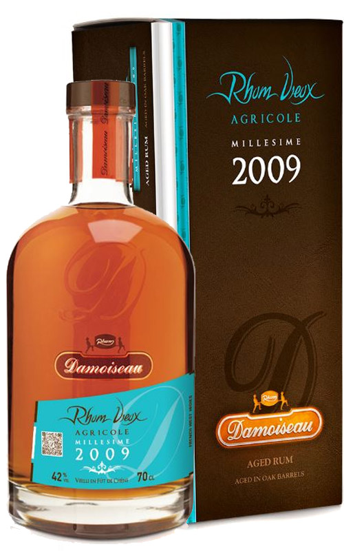 RHUM AGRICOLE DAMOISEAU VIEUX MILLESIME 2009
