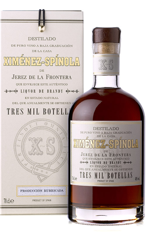 BRANDY SOLERA XIMENEZ SPINOLA TRES MIL BOTELLAS