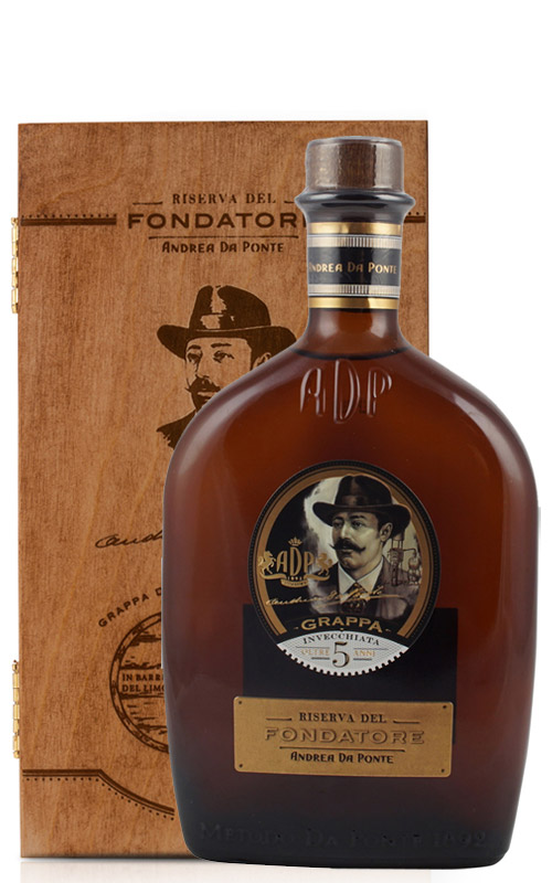 GRAPPA RISERVA DEL FONDATORE ANDREA DA PONTE 50 cl