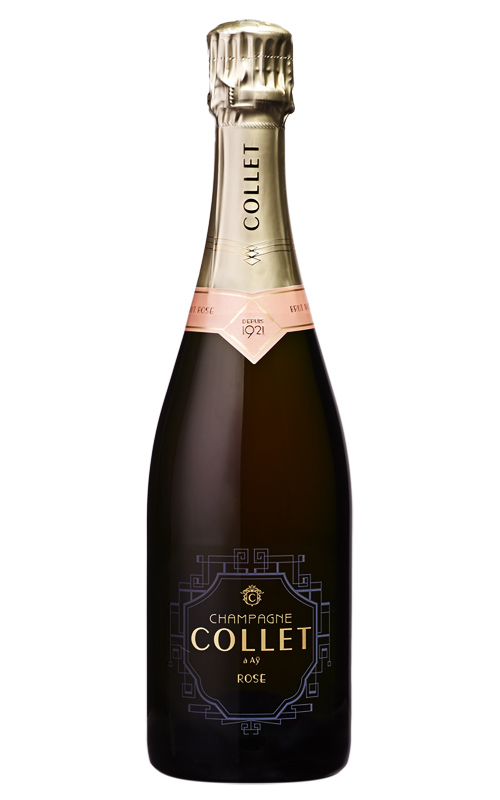 CHAMPAGNE COLLET BRUT ROSE