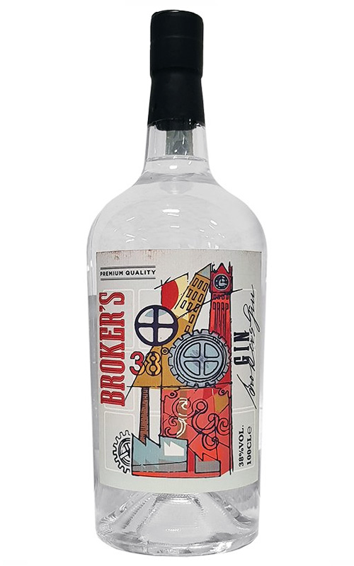 GIN BROKER'S 38° SILVIO CARTA Lt. 1