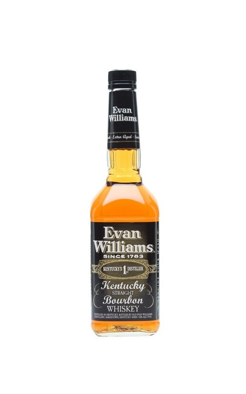 EVAN WILLIAMS KENTUCKY STRAIGHT BOURBON WHISKEY MIGNON 5 cl