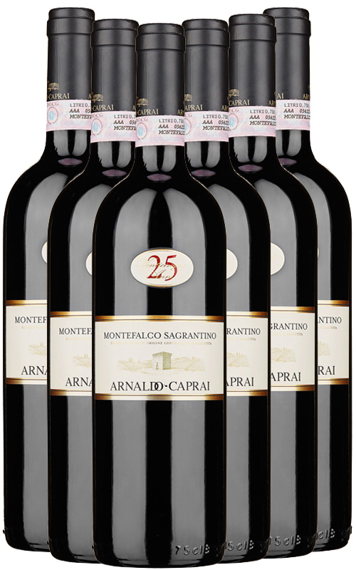 VERTICALE SAGRANTINO CAPRAI RISERVA 25 ANNI 2005-2013-2014