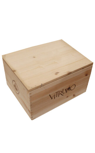 BRIZIARELLI CASSA IN LEGNO PER 6 BOTTIGLIE