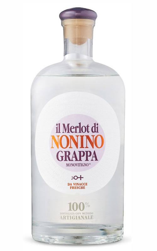 NONINO GRAPPA DI MERLOT MAGNUM Lt. 2