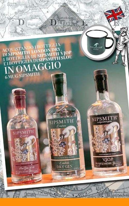 OFFERTA 3 GIN SIPSMITH