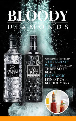 OFFERTA VODKA THREE SIXTY