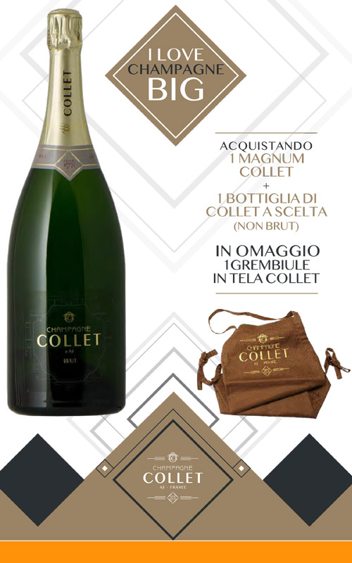 OFFERTA I LOVE CHAMPAGNE COLLET BIG