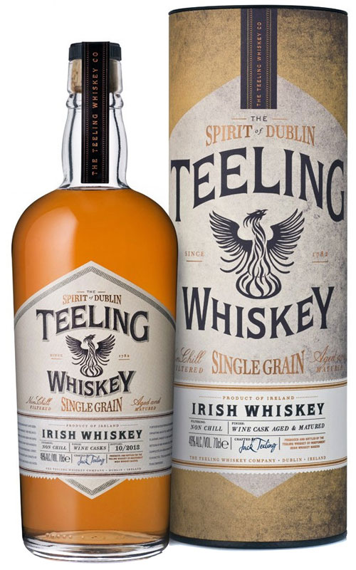 TEELING IRISH WHISKEY SINGLE GRAIN Lt. 1