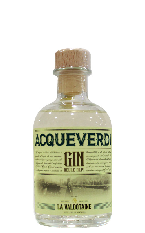 LA VALDOTAINE GIN ACQUEVERDI MIGNON 20 cl