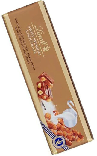 LINDT CIOCCOLATO AL LATTE E NOCCIOLE 300 gr