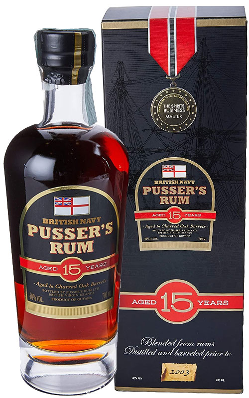 PUSSER'S RUM 15 ANNI