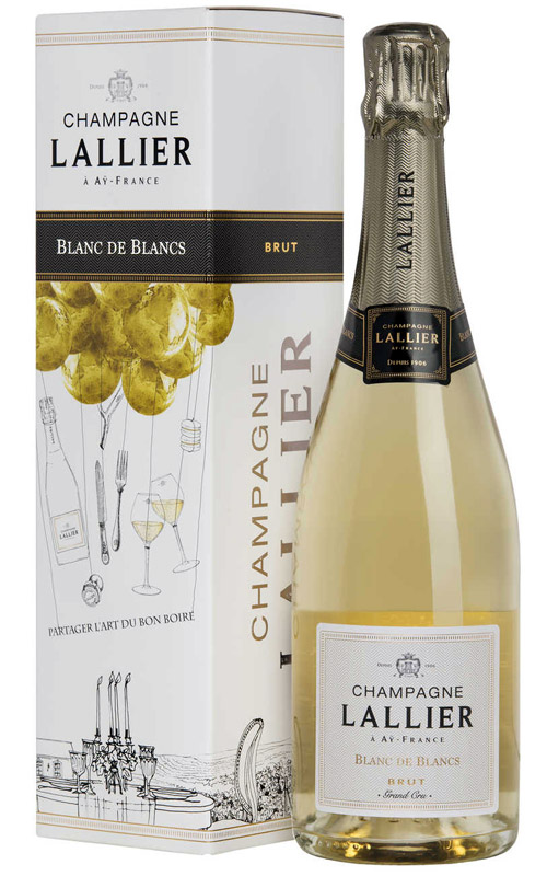 CHAMPAGNE LALLIER BLANC DE BLANCS MAGNUM Lt. 1,5