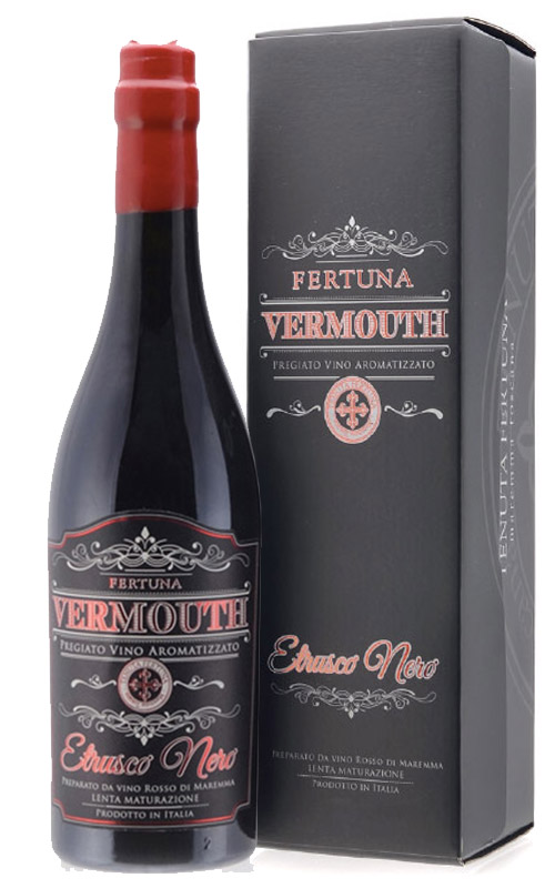 VERMOUTH FERTUNA ETRUSCO NERO