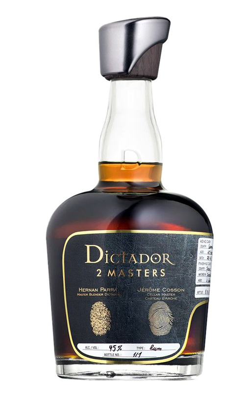 RUM DICTADOR 2 MASTERS CHATEAU D'ARCHE 1980