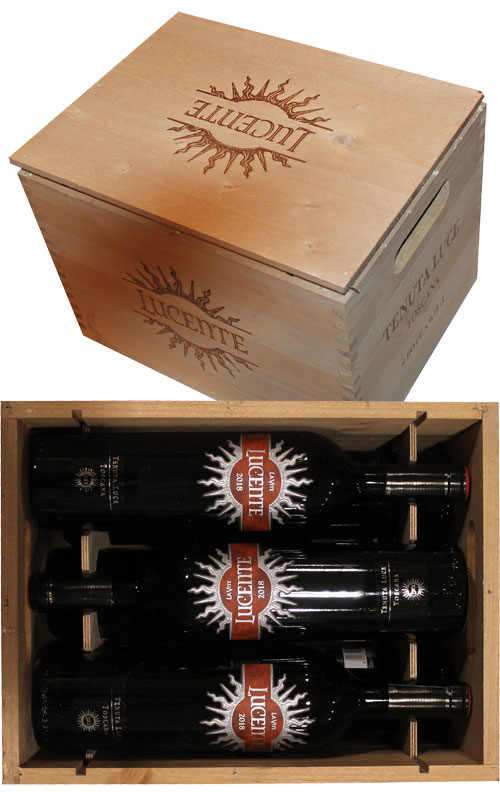 LUCENTE FRESCOBALDI 2018 CASSA LEGNO