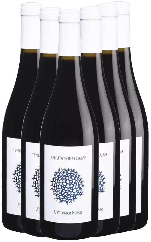 TENUTA FONTECAIME U'MBRIACO ROSSO CARTONE 6 BOTTIGLIE