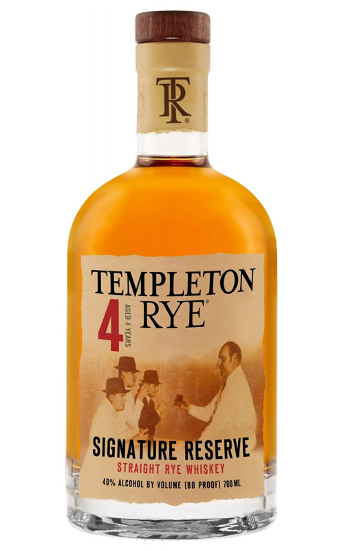 TEMPLETON RYE WHISKEY SIGNATURE RESERVE 4 ANNI