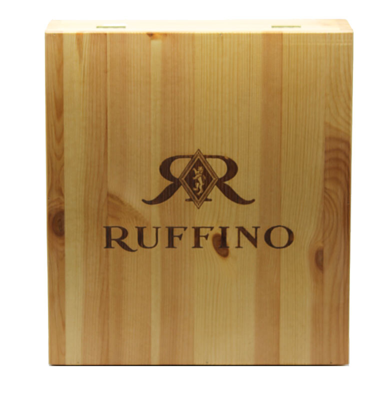 RUFFINO 3 BOTTIGLIE IN CASSA LEGNO - immagine 2