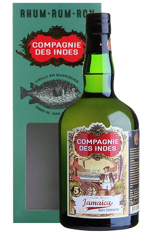 Rum Compagnie ans Indes des navy Jamaica 5 strength