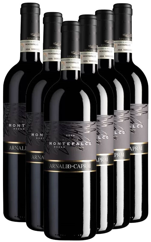 6 BOTTIGLIE ROSSO DI MONTEFALCO RISERVA CAPRAI