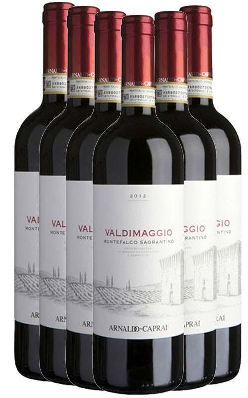 6 BOTTIGLIE SAGRANTINO DI MONTEFALCO CAPRAI VALDIMAGGIO