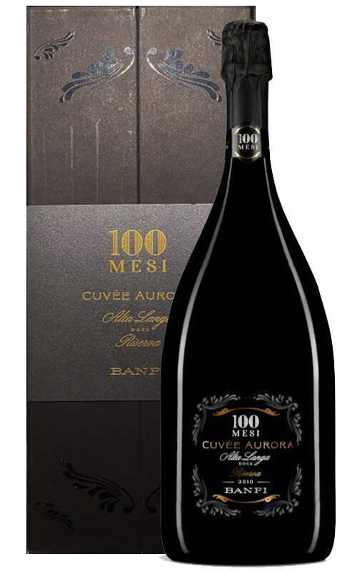 BANFI ALTA LANGA CUVEE AURORA 100 MESI MAGNUM Lt. 1,5