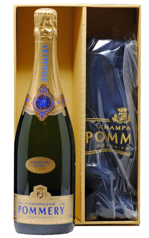 CHAMPAGNE POMMERY GRAND CRU ROYAL CON GREMBIULE