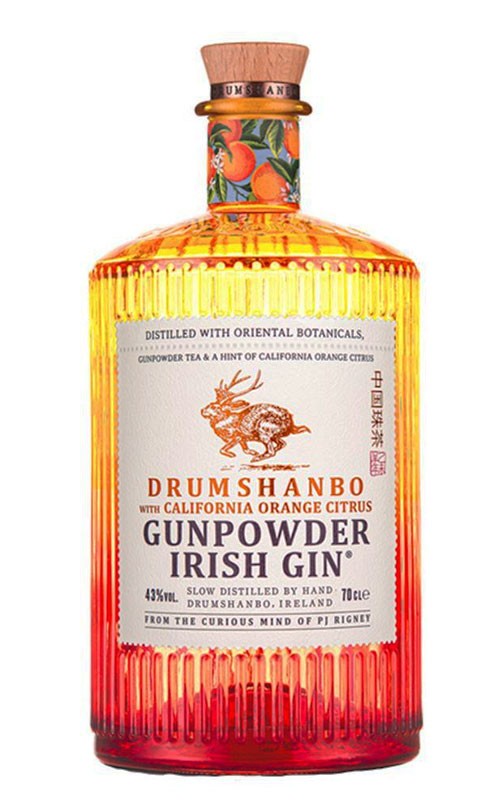 GUNPOWDER IRISH GIN WITH CALIFORNIA ORANGE CITRUS