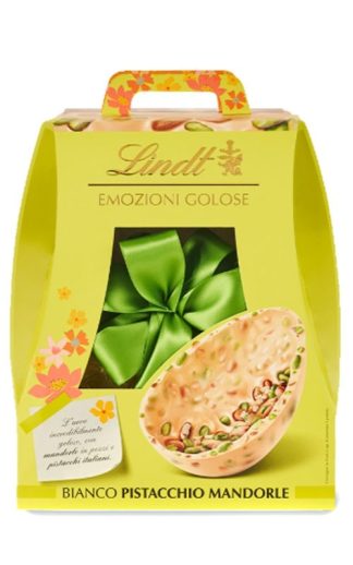 LINDT BIANCO PISTACCHIO E MANDORLE