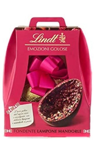LINDT FONDENTE LAMPONE E MANDORLE