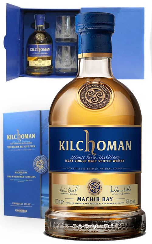WHISKY KILCHOMAN MACHIR BAY GIFT PACK