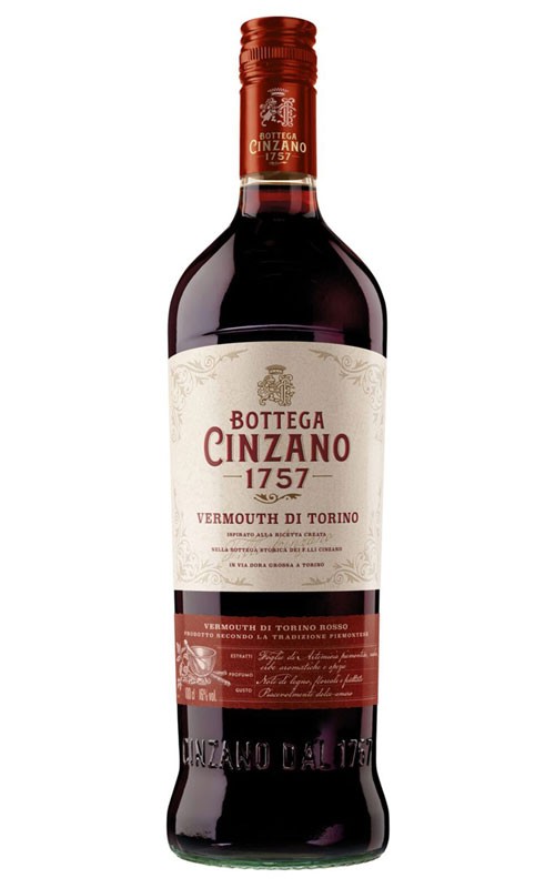 VERMOUTH BOTTEGA CINZANO ROSSO 1757