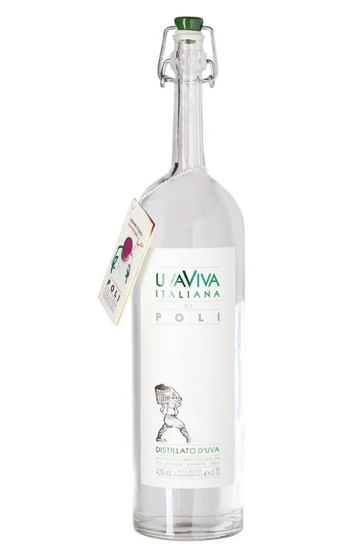 GRAPPA UVAVIVA ITALIANA POLI