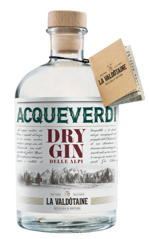 LA VALDOTAINE ACQUEVERDI DRY GIN