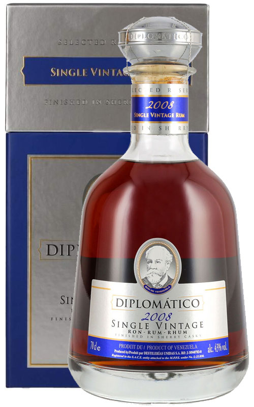 RUM DIPLOMATICO SINGLE VINTAGE 2008